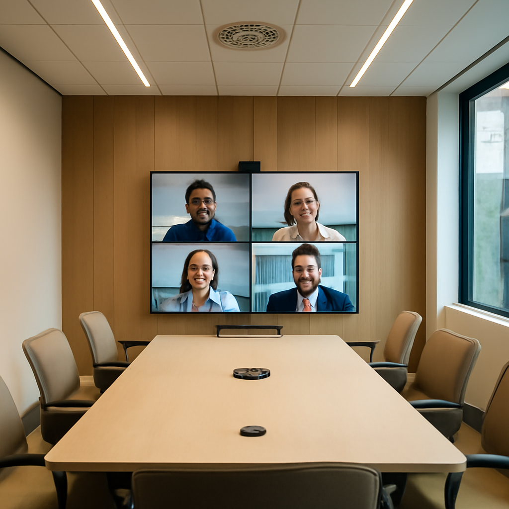 O novo padrão de reuniões corporativas onde o 